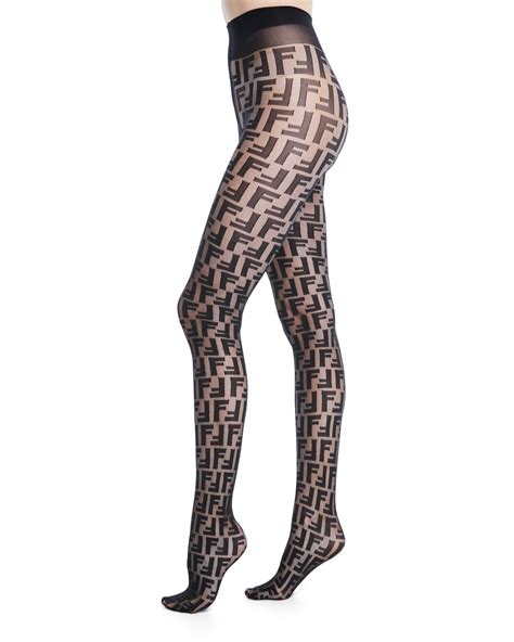 cheap fendi logo tights|Pantyhose .